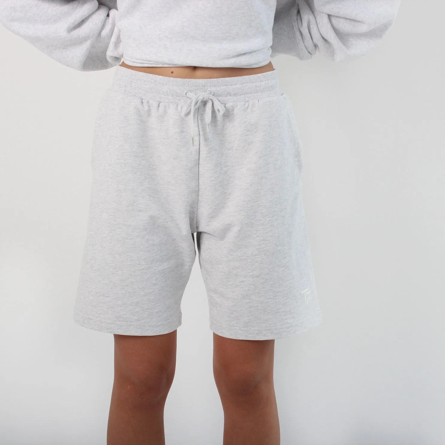 304 Women's TOF Essentials Shorts White Heather