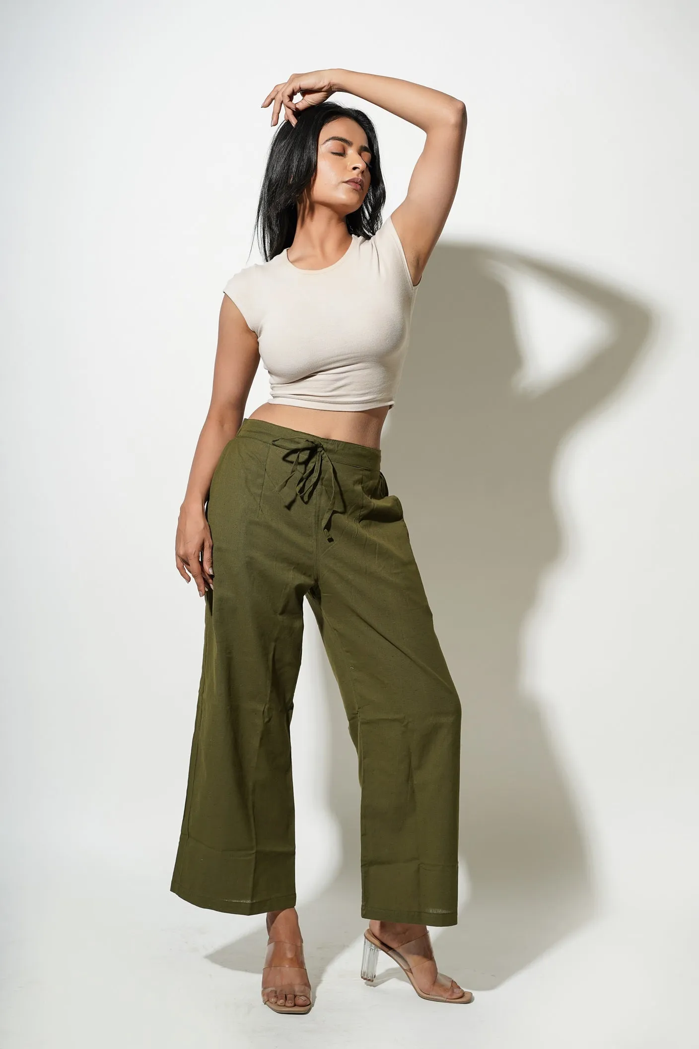 Army Green Women's Trousers