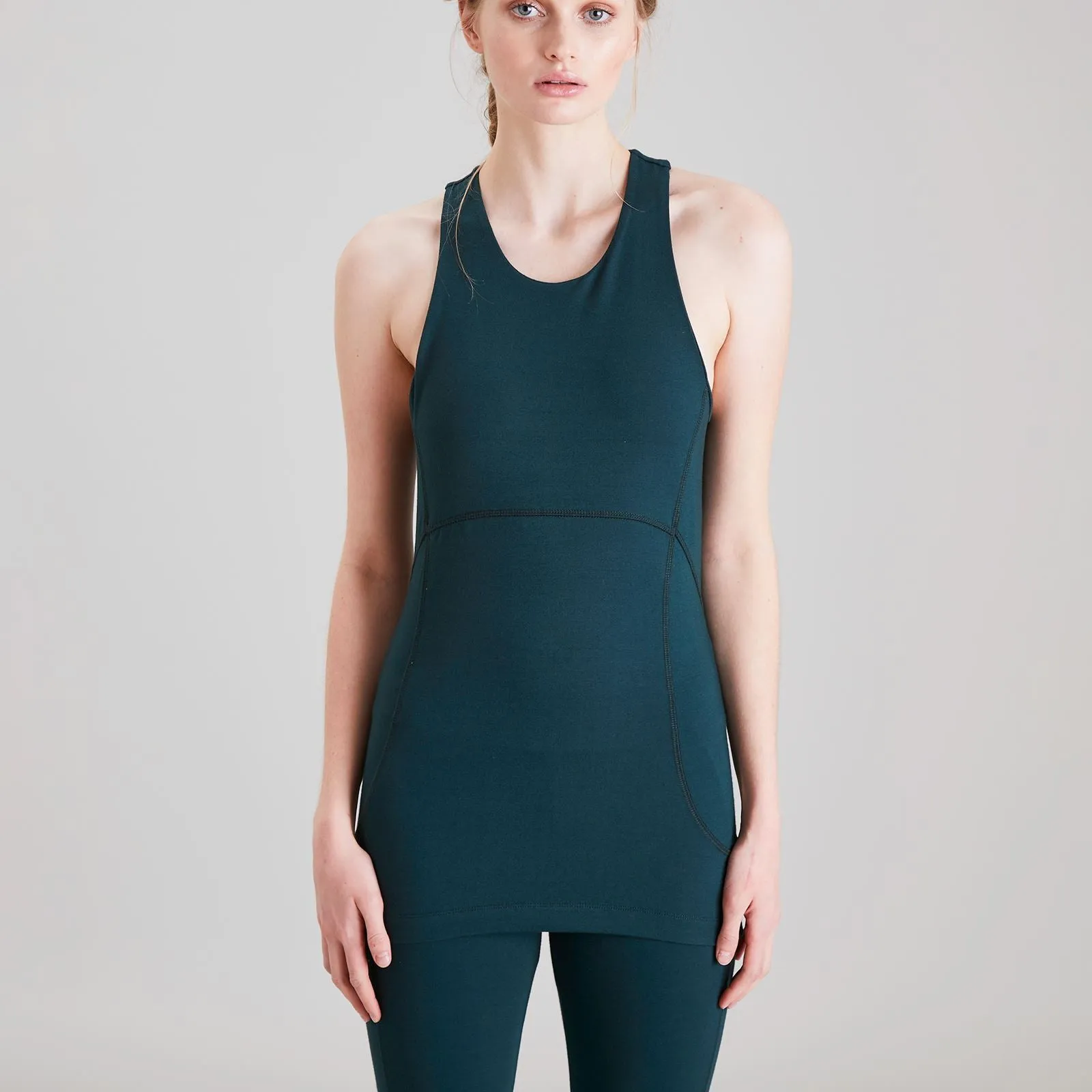 Asquith Radiance Racer Back Sleeveless Vest Performance Cami Tops