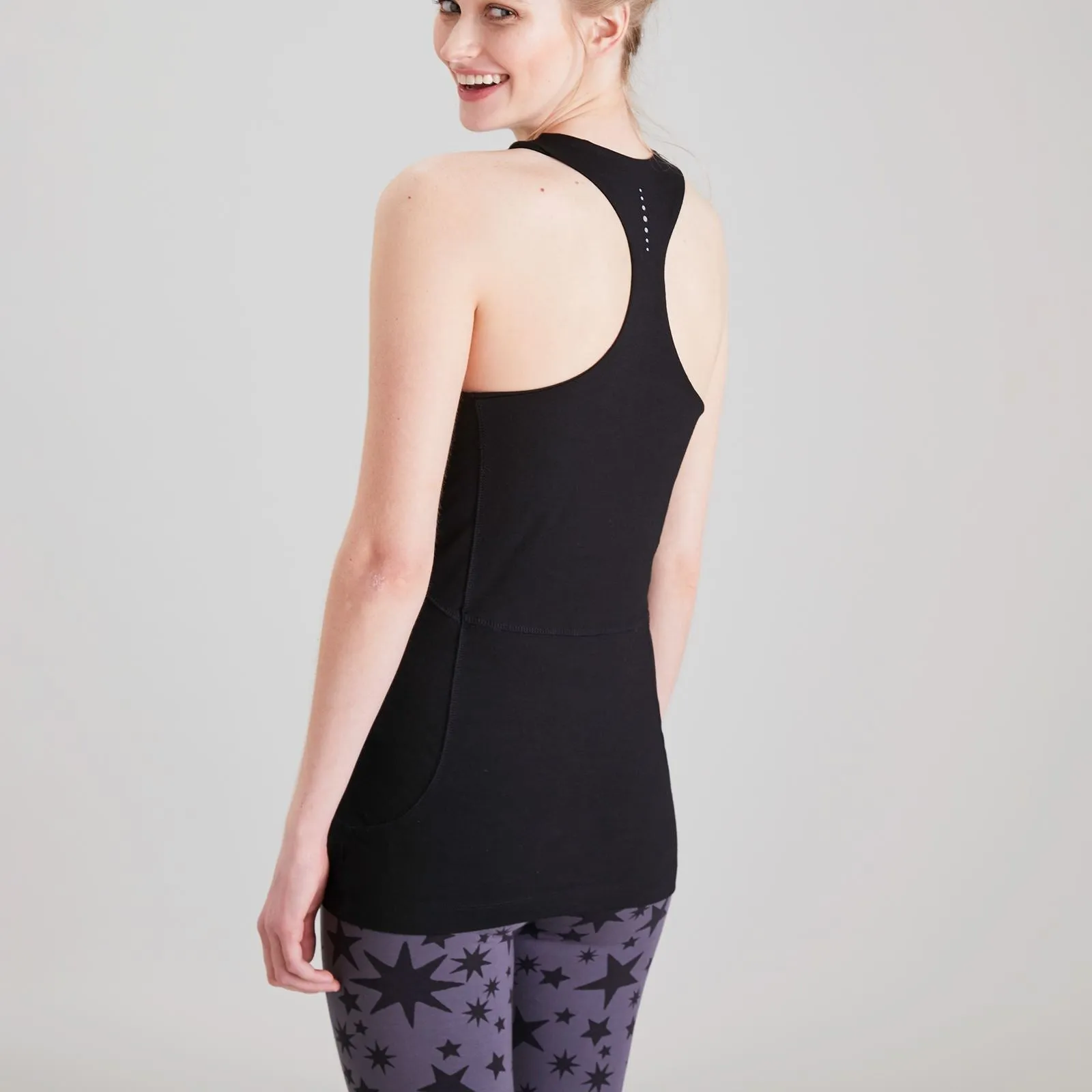 Asquith Radiance Racer Back Sleeveless Vest Performance Cami Tops