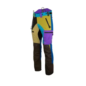 AT4070 Breatheflex Pro Chainsaw Trousers Design C Class 1 - Pastel Multi-Colour