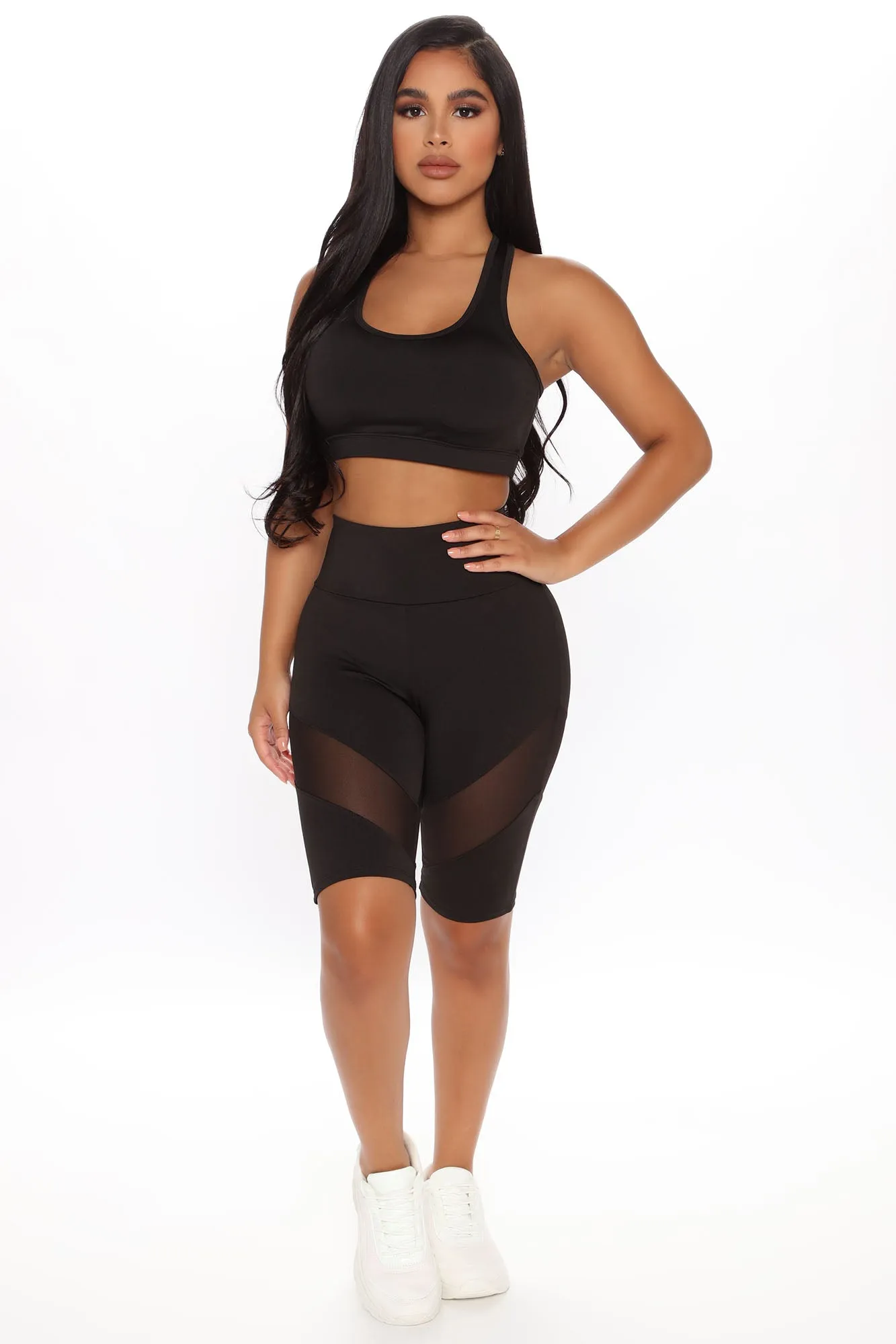 Bae's At The Gym Active Sports Bra - Black