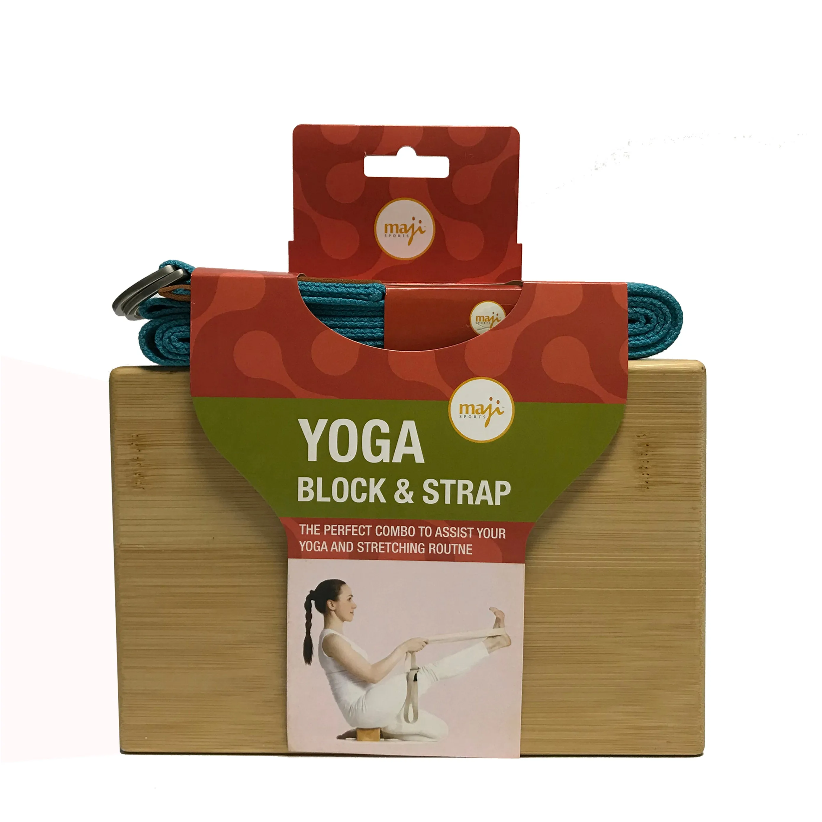 Bamboo Block & Strap Combo