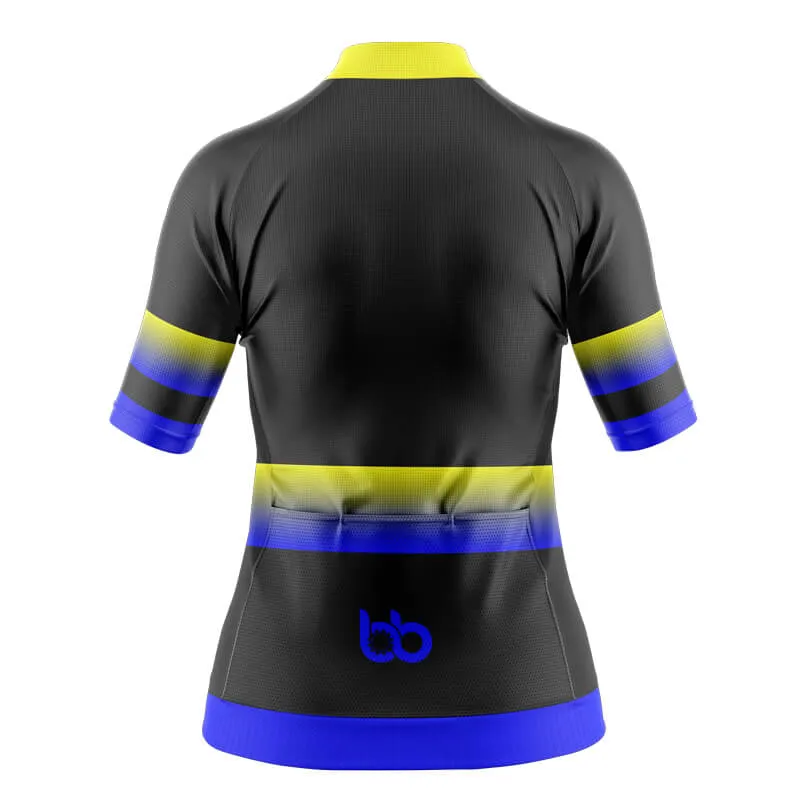 BB Gradient Aero jerseys (Yellow-Blue)