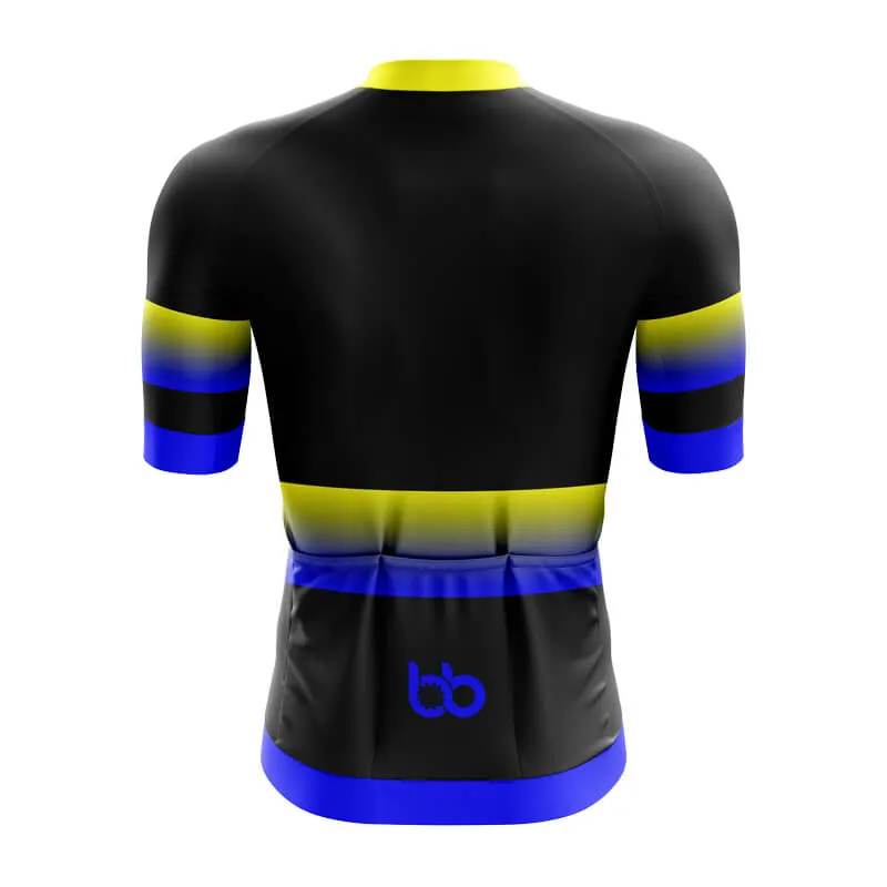 BB Gradient Aero jerseys (Yellow-Blue)