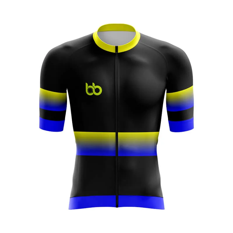 BB Gradient Aero jerseys (Yellow-Blue)