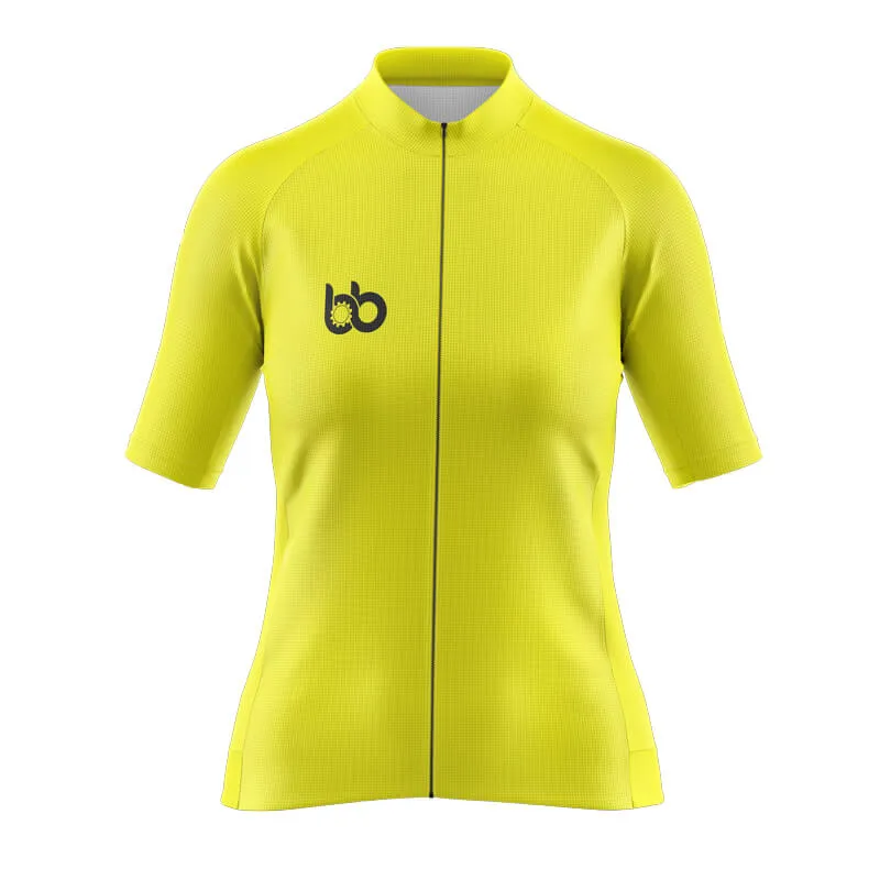 Bicycle Booth Basic (Yellow) Aero Jerseys