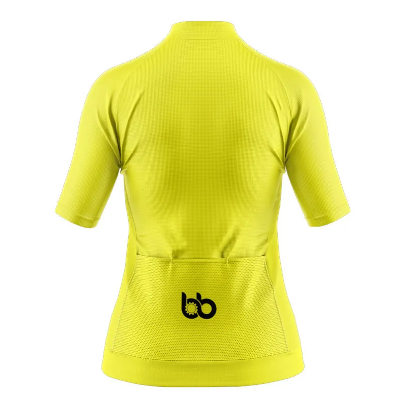 Bicycle Booth Basic (Yellow) Aero Jerseys