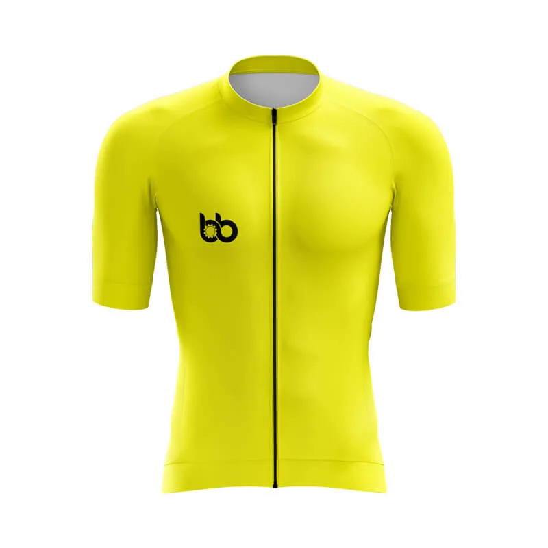 Bicycle Booth Basic (Yellow) Aero Jerseys