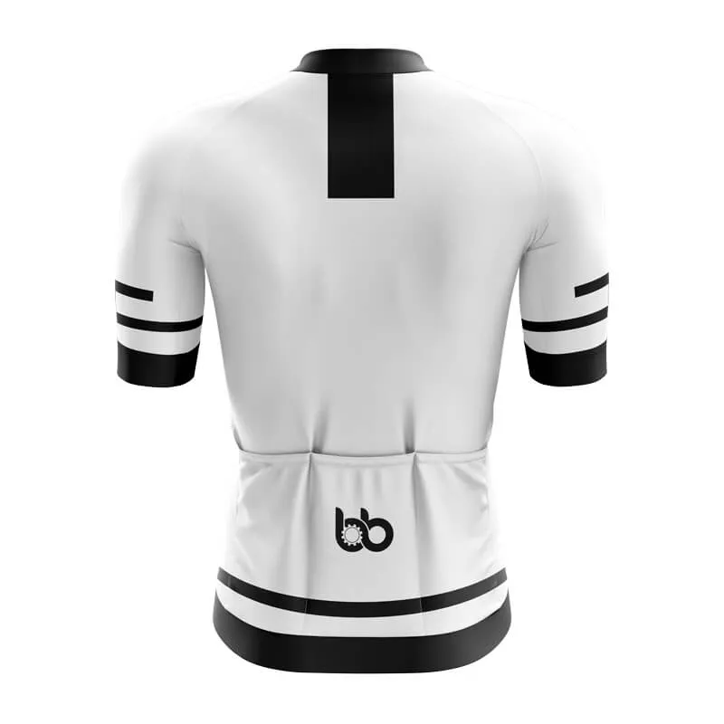 Bicycle Booth Outline (White) Aero Jerseys