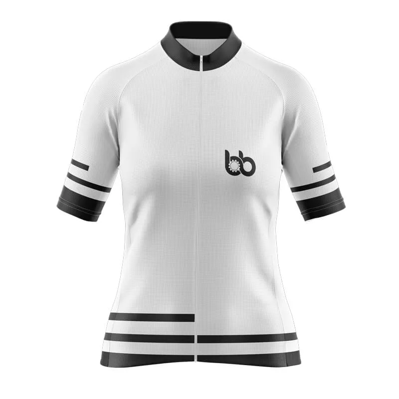 Bicycle Booth Outline (White) Aero Jerseys