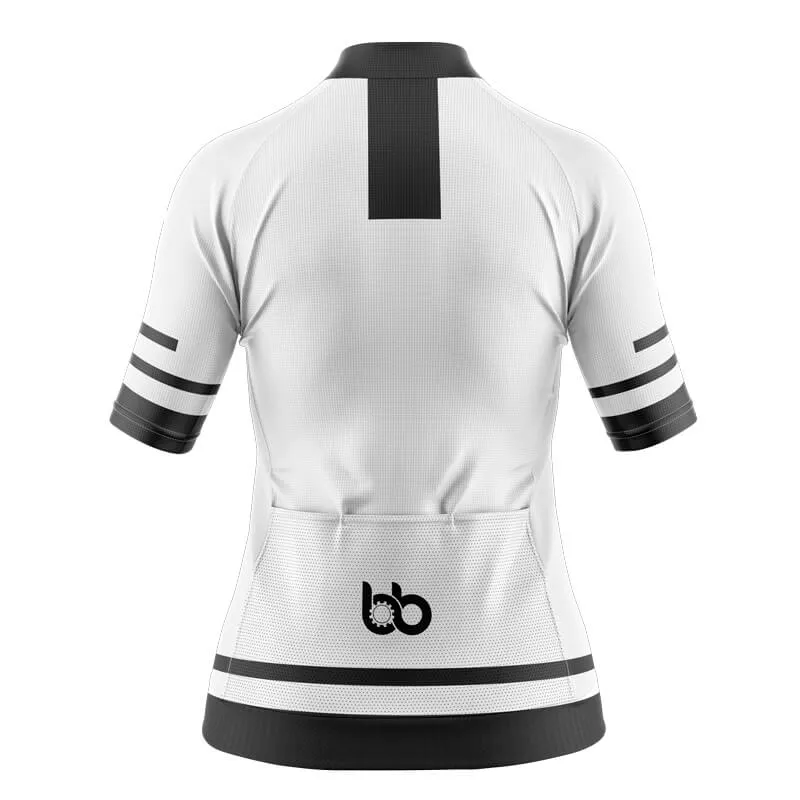 Bicycle Booth Outline (White) Aero Jerseys