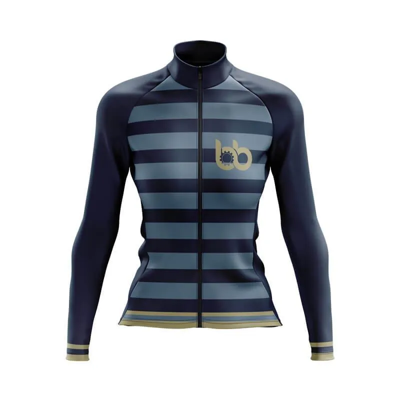 Bicycle Booth Signature (Navy Blue) Aero Jerseys [CLEARANCE]