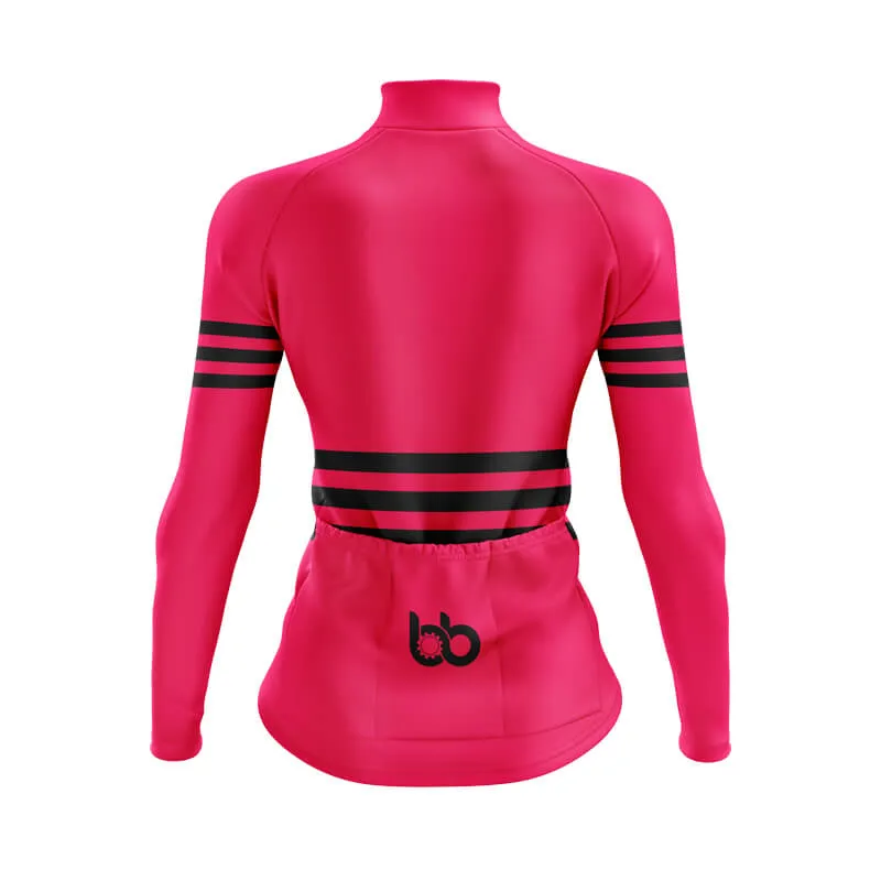 Bicycle Booth Stripes (Pink) Aero Jerseys