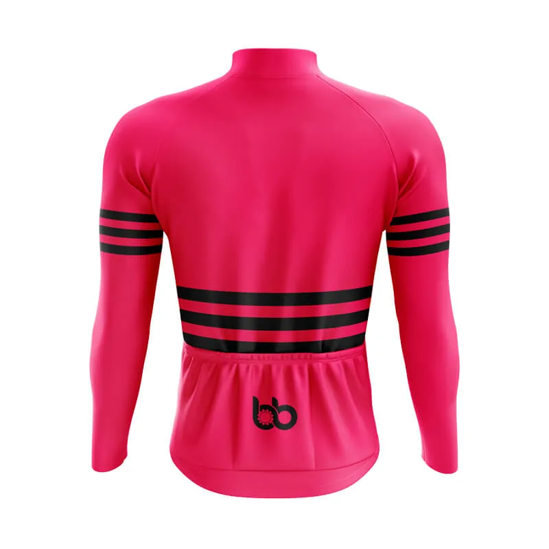 Bicycle Booth Stripes (Pink) Aero Jerseys