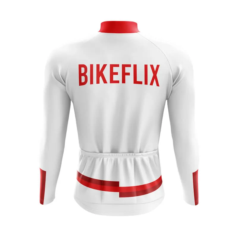 Bikeflix Aero Jerseys (V1) (White)