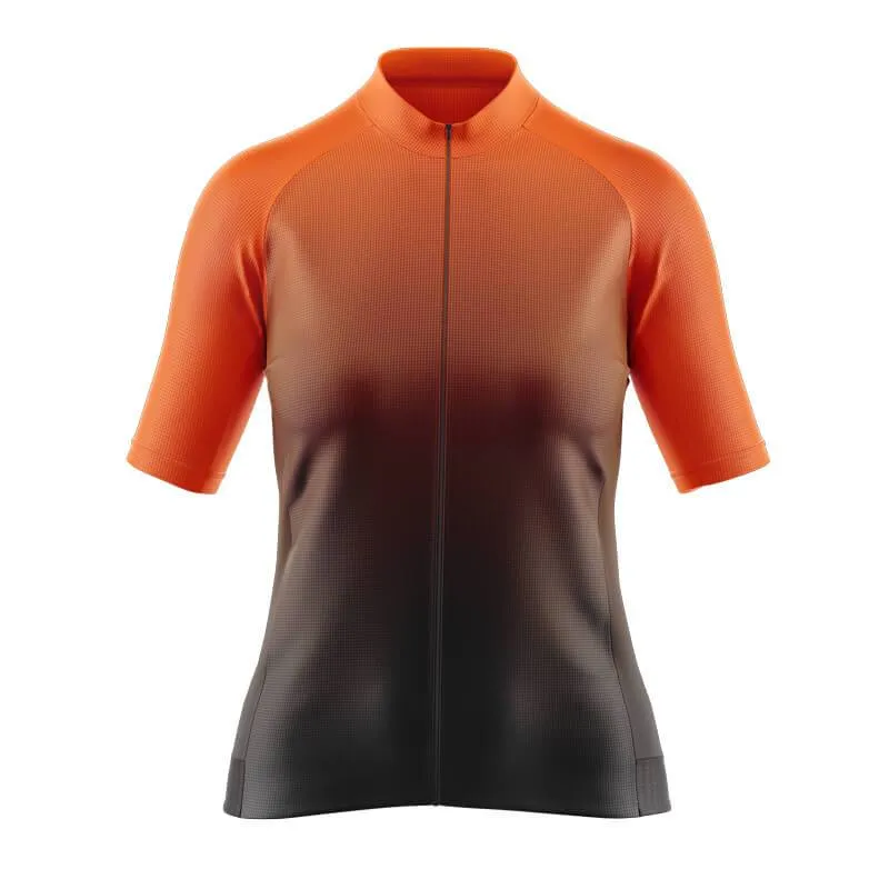 Black to Orange Aero Jerseys