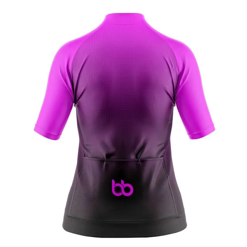 Black to Violet Aero Jerseys