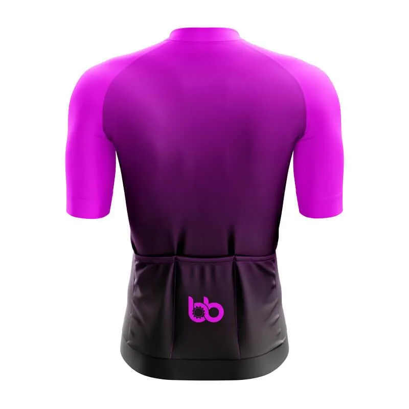 Black to Violet Aero Jerseys