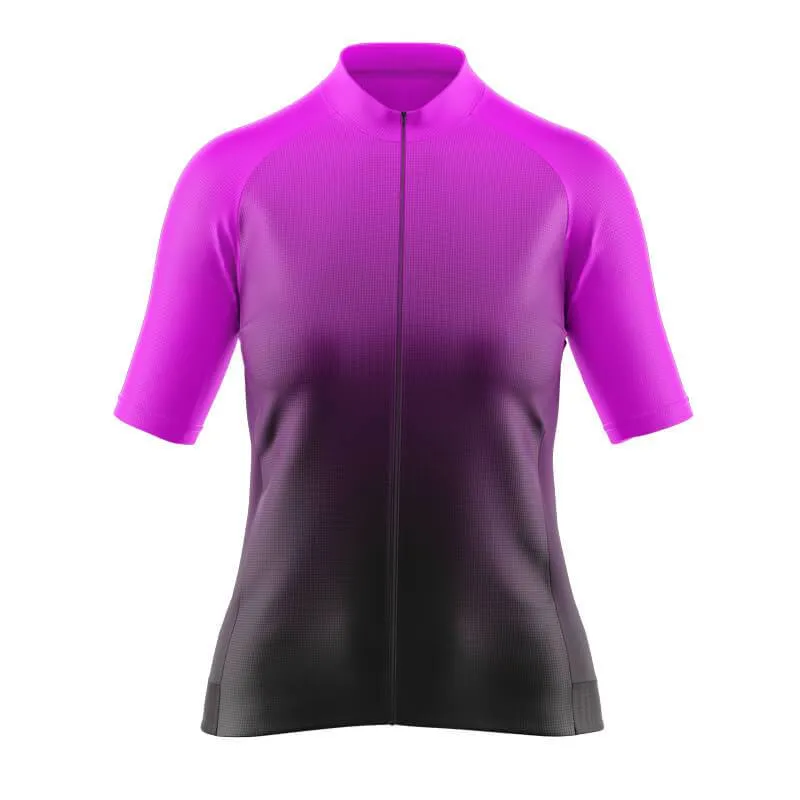 Black to Violet Aero Jerseys