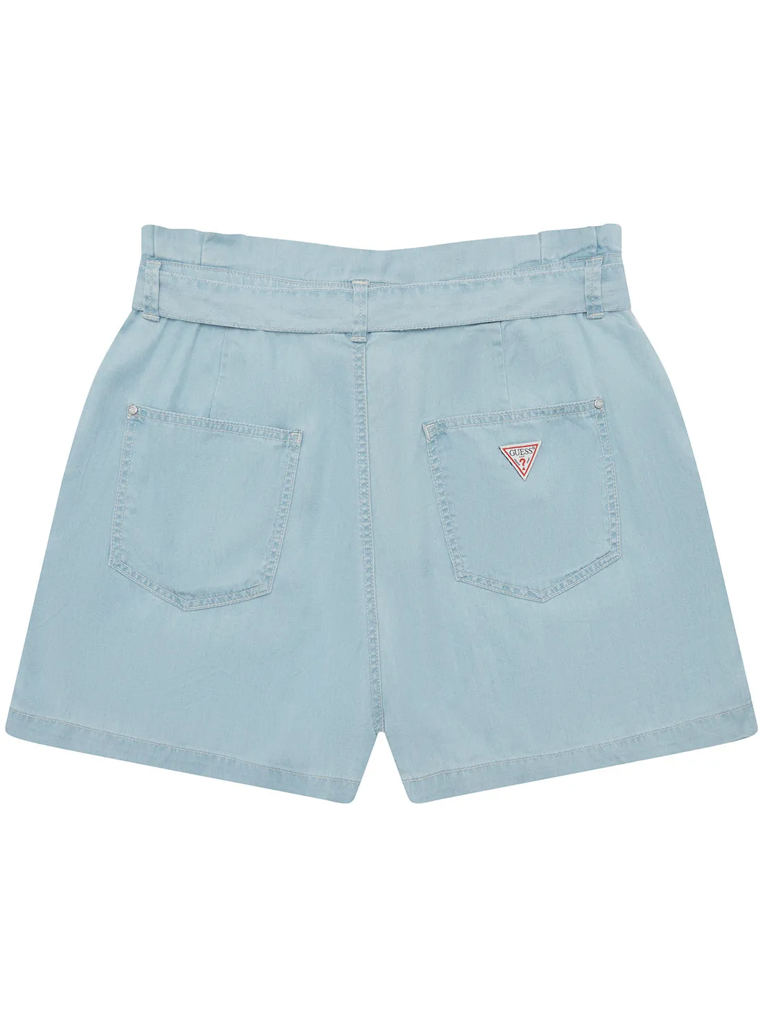 Blue Tencel Indi Shorts (2-7)