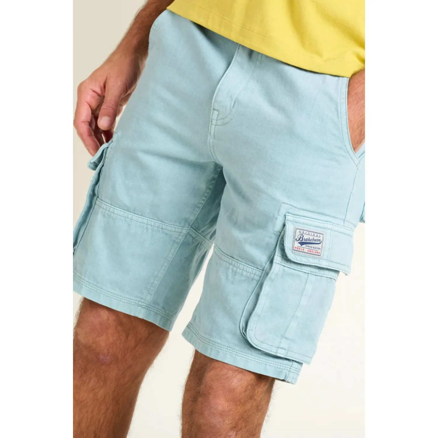 Brakeburn 32 Blue Cargo Shorts