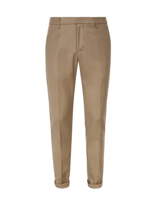 Camel Slim Fit Trousers