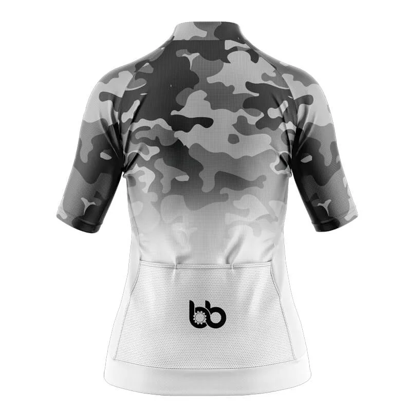 Camouflage Neck Aero Jerseys (V3) (Grey-White)