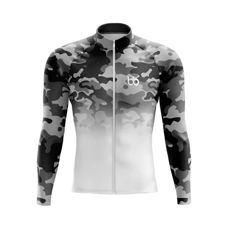 Camouflage Neck Aero Jerseys (V3) (Grey-White)