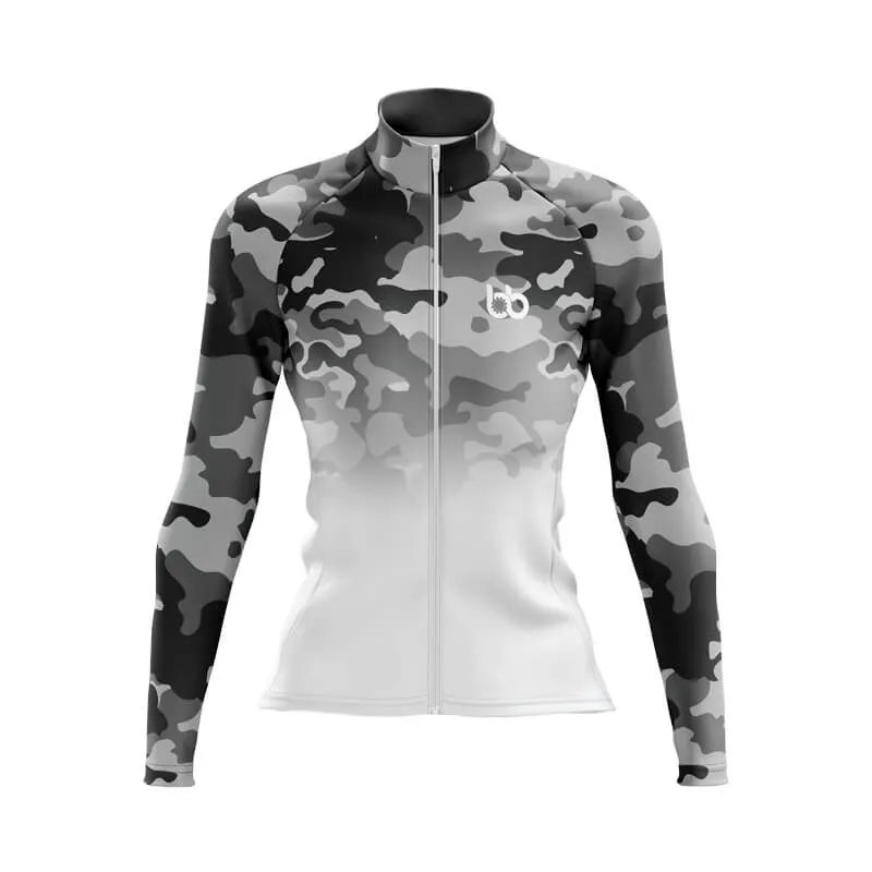 Camouflage Neck Aero Jerseys (V3) (Grey-White)