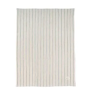 Charcoal Pinstripe Kitchen Towel