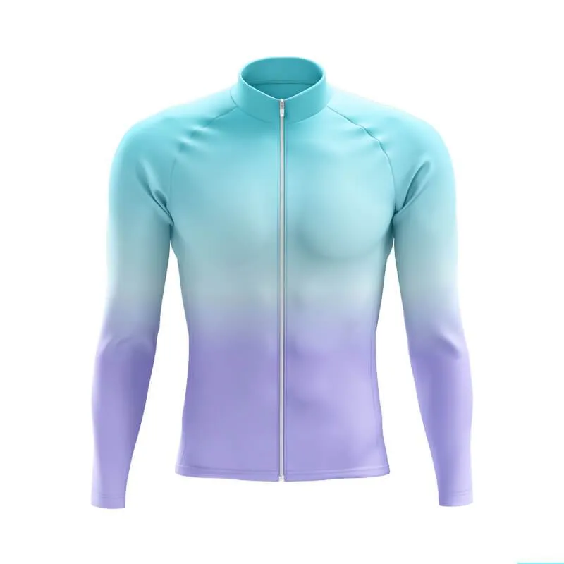 Cyan-Violet Gradient Aero Jerseys