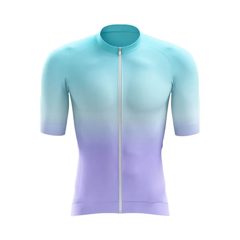 Cyan-Violet Gradient Aero Jerseys