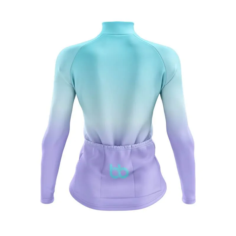 Cyan-Violet Gradient Aero Jerseys