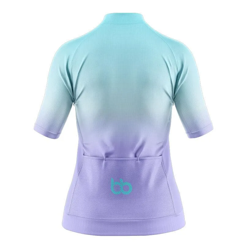 Cyan-Violet Gradient Aero Jerseys