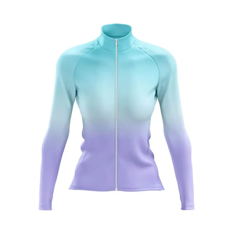 Cyan-Violet Gradient Aero Jerseys