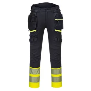 DX4 Hi Visibility Class 1 Flex Stetch  Holster Pocket Trousers Portwest DX445