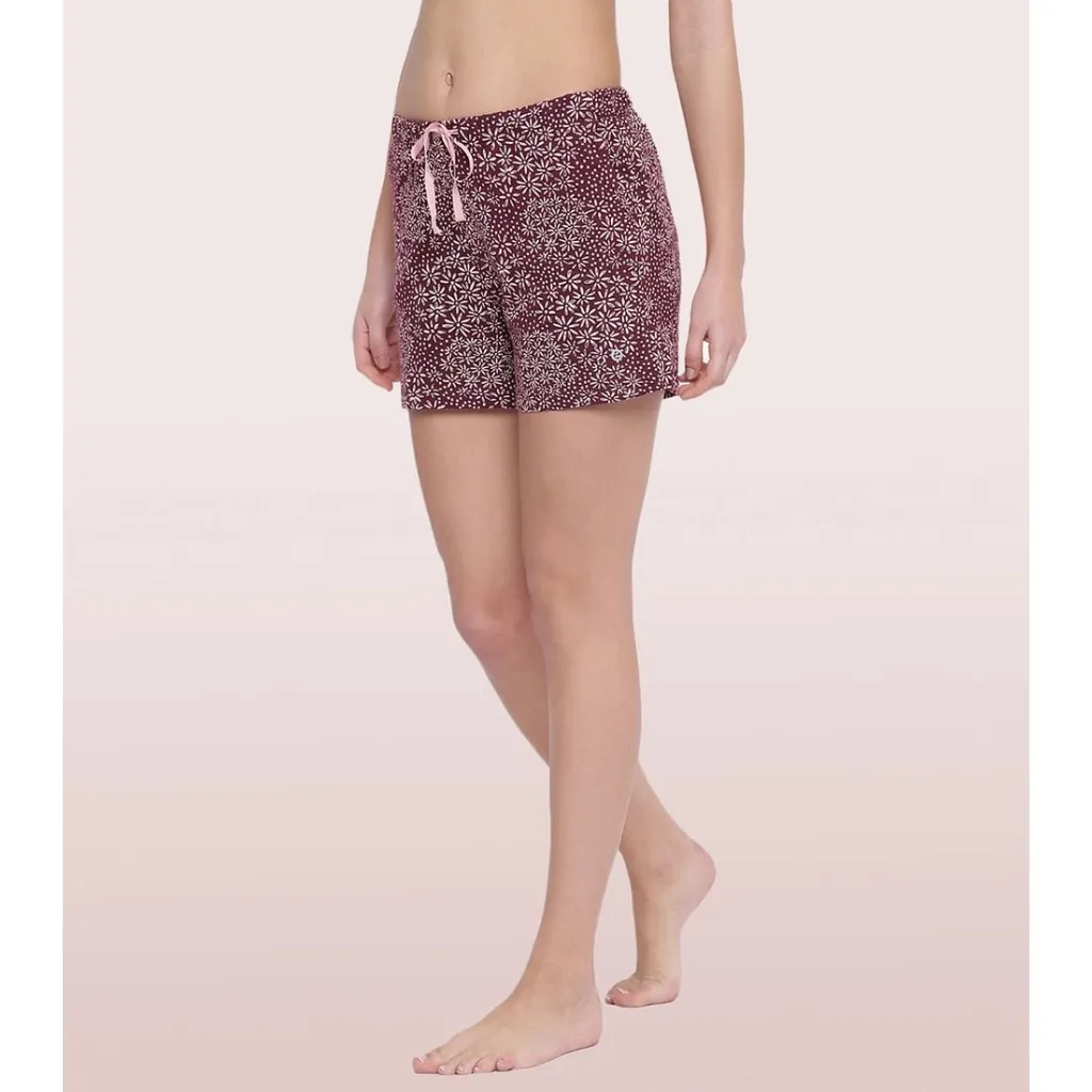 ENAMOR-E062 BASIC SHORTS | MID-THIGH LENGTH JERSEY SHORTS WITH POCKETS