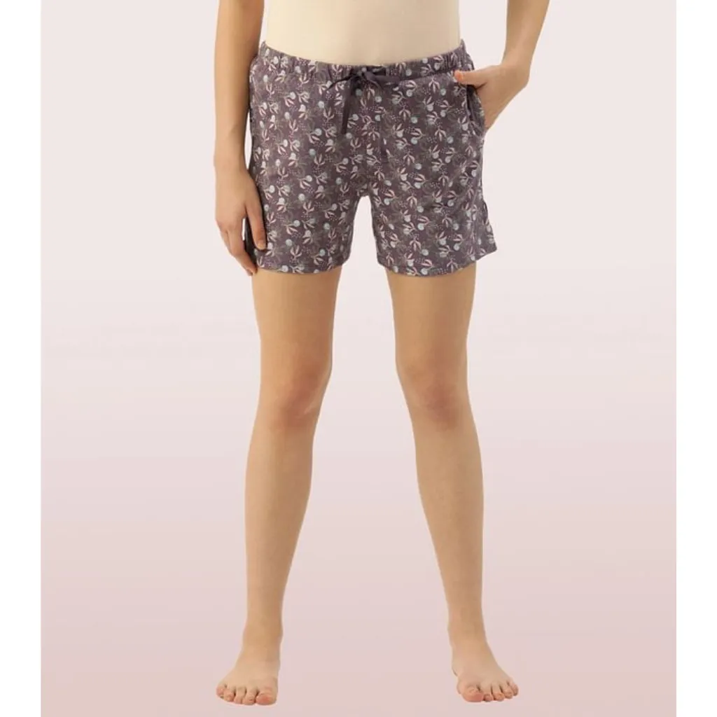 ENAMOR-E062 BASIC SHORTS | MID-THIGH LENGTH JERSEY SHORTS WITH POCKETS