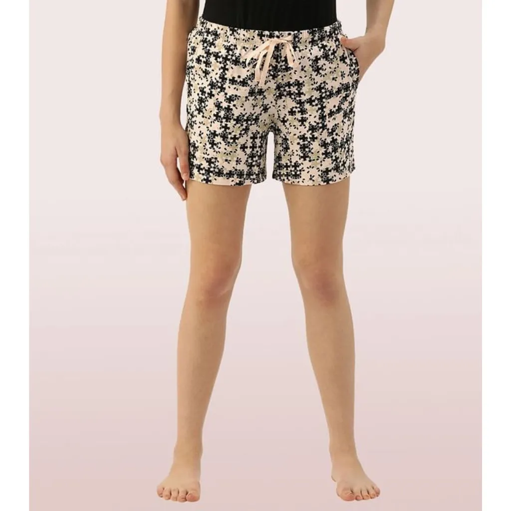 ENAMOR-E062 BASIC SHORTS | MID-THIGH LENGTH JERSEY SHORTS WITH POCKETS