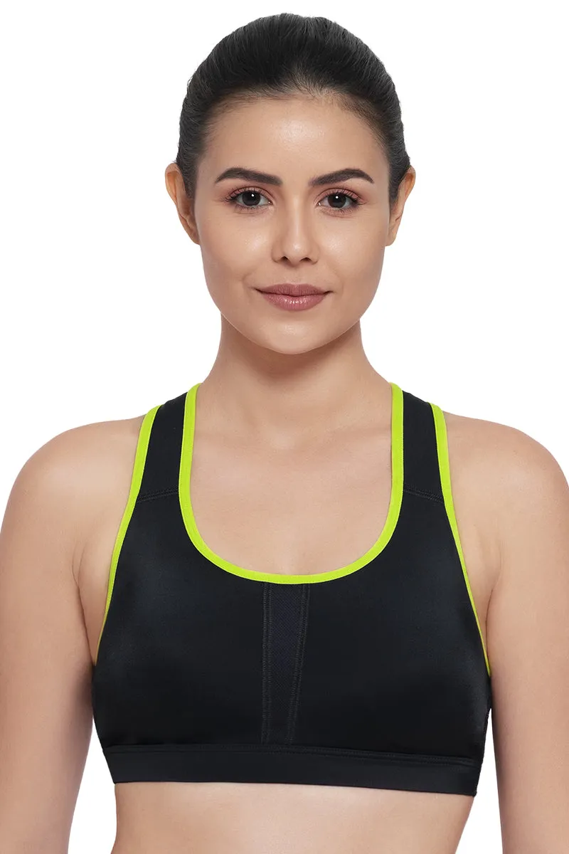 Energize Medium Impact Bra - Black