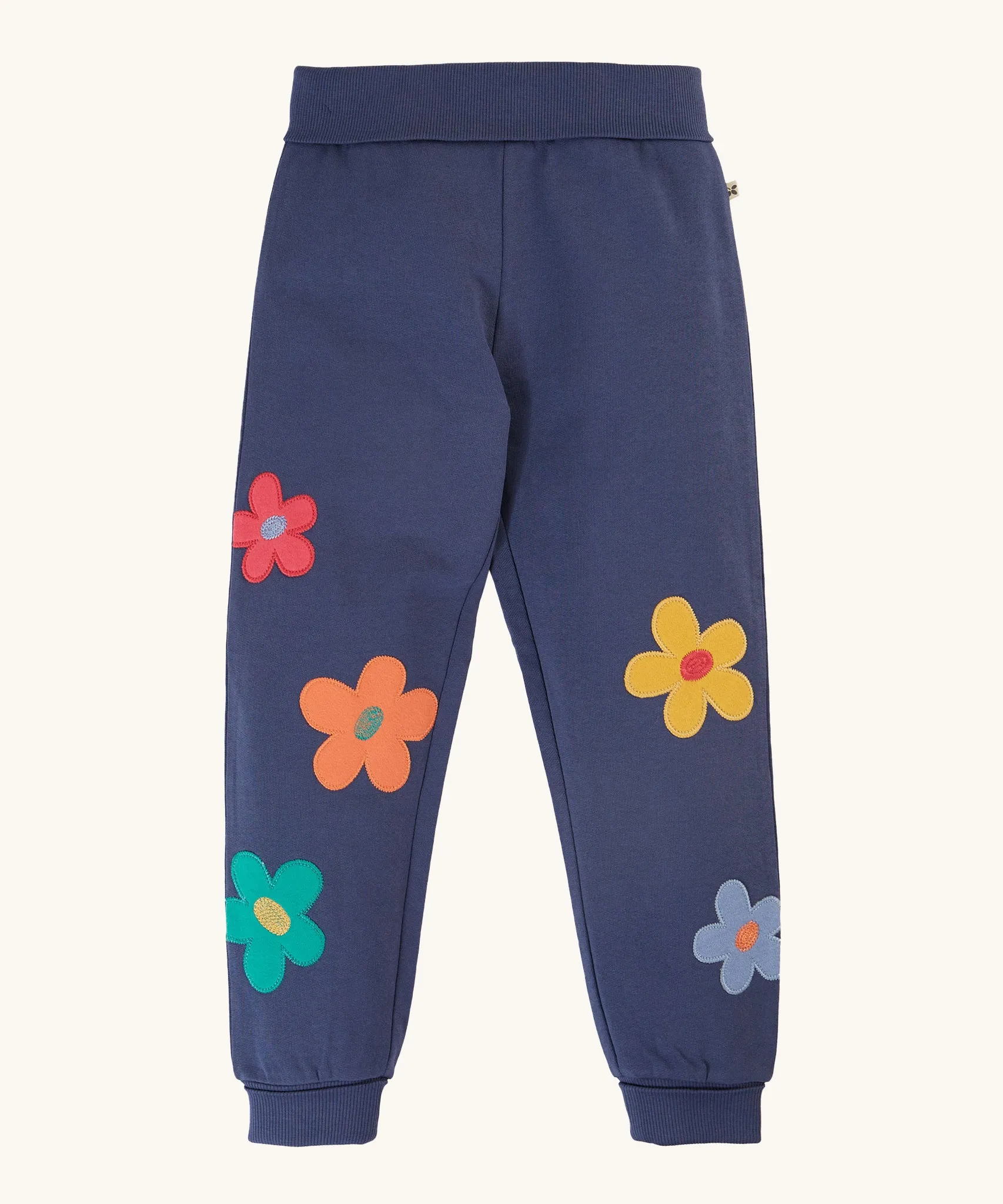 Frugi Perrin Parsnip Jogger - Navy Blue/Flowers