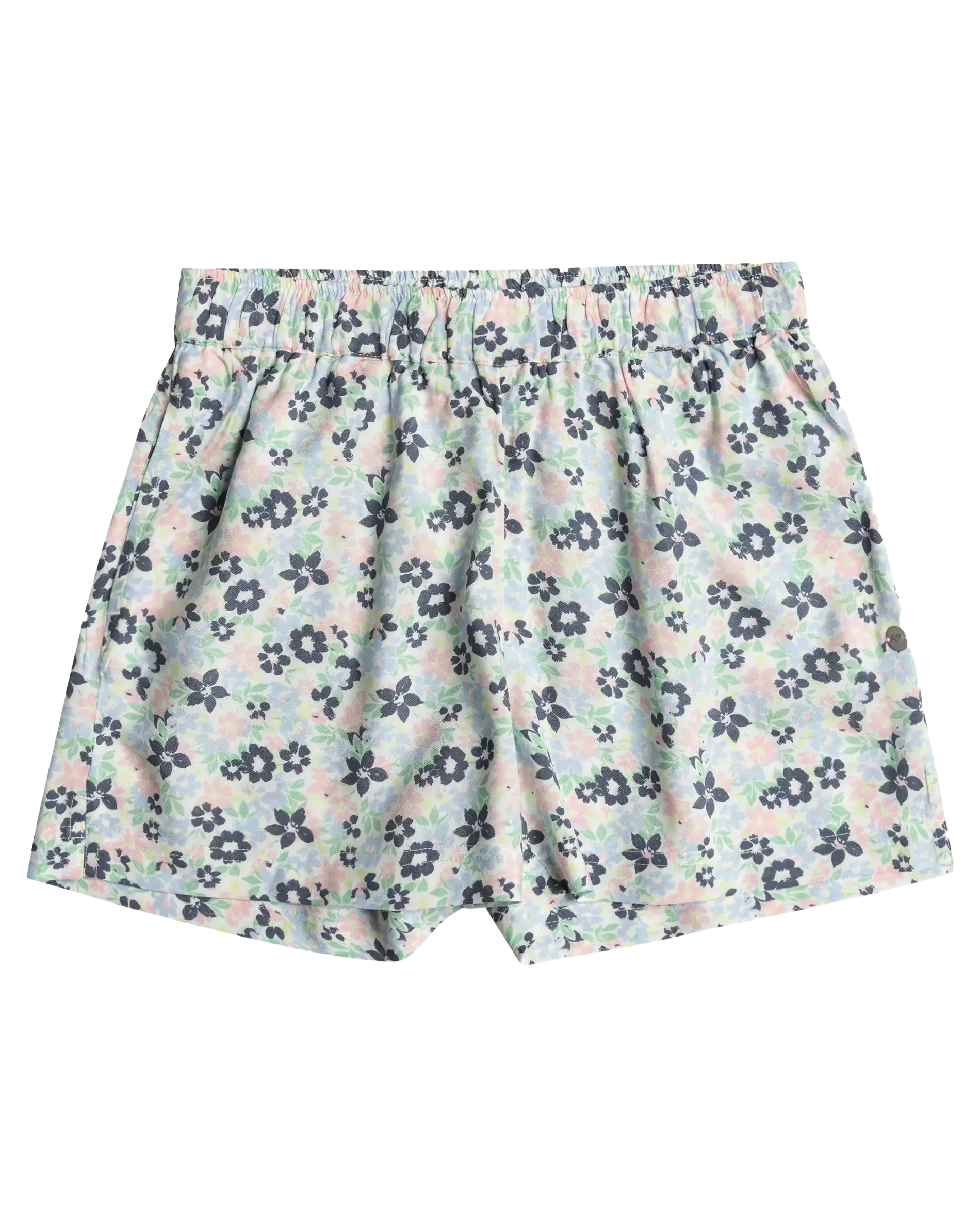 Girls Blue Ocean Floor Shorts in Bel Air & Ephemere