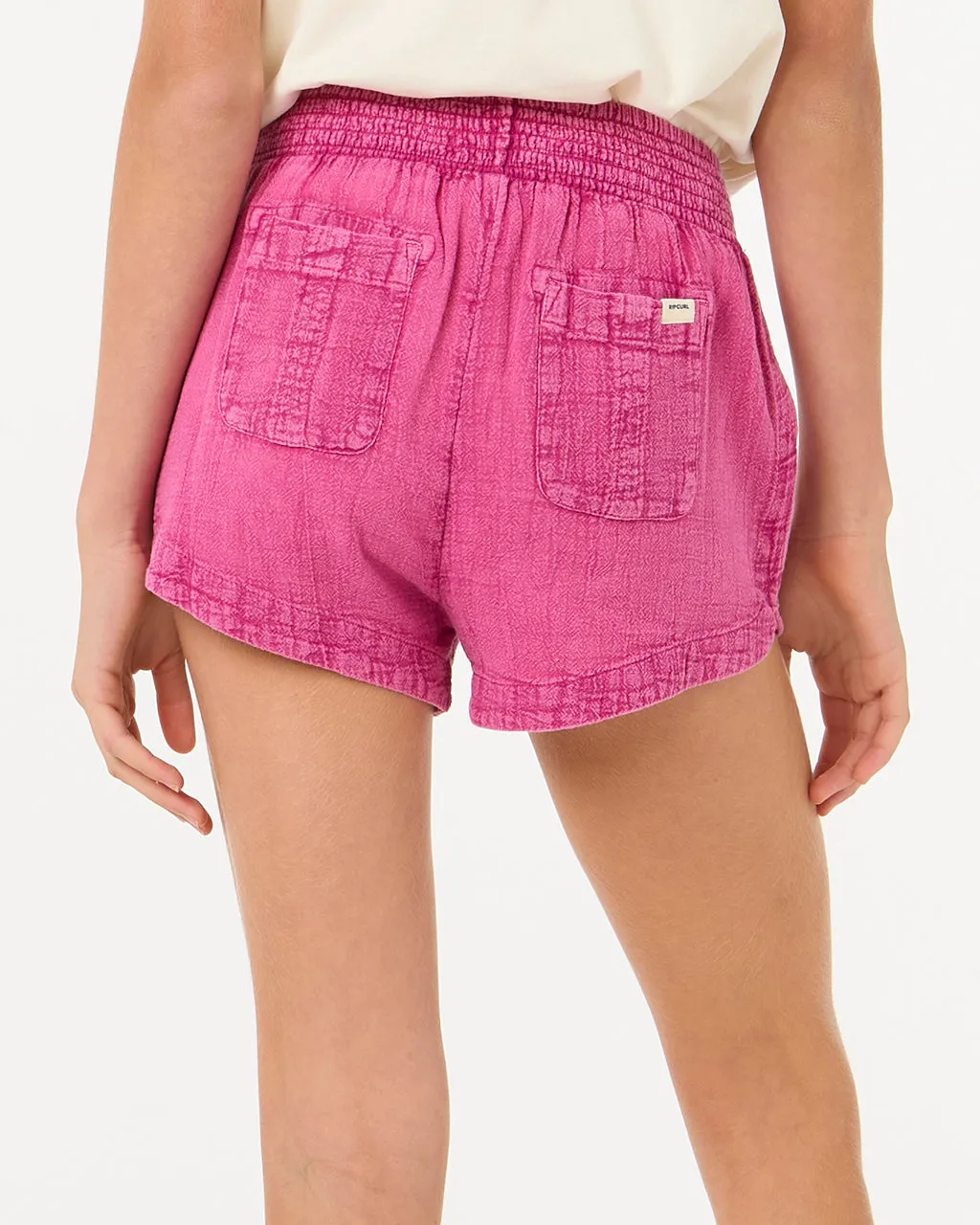 Girls Classic Surf Shorts in Hot Pink