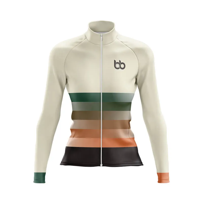 Gradient Frequency Aero jerseys (Beige-Green-Orange)