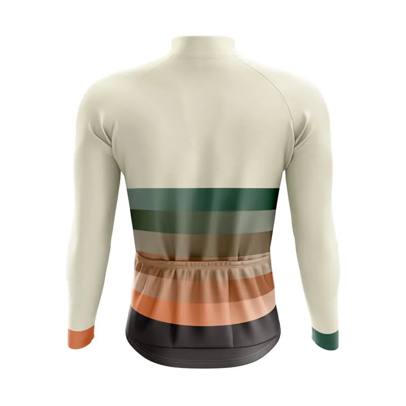 Gradient Frequency Aero jerseys (Beige-Green-Orange)