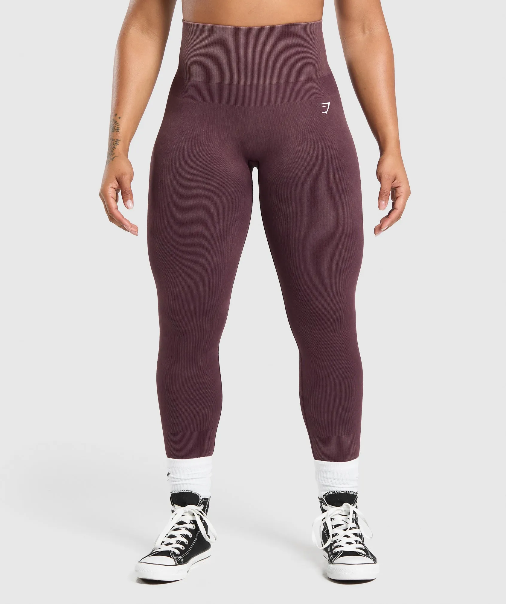 Gymshark Gains Seamless Leggings - Depth Purple