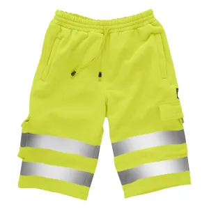 Hi-Vis Cargo Jogger Shorts - Yellow