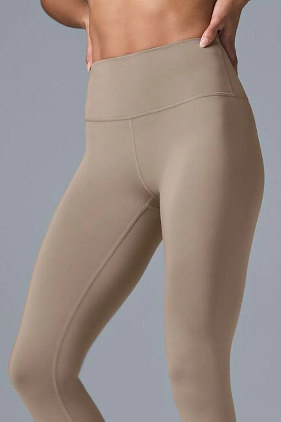 High-Waist Airlift Legging - Gravel