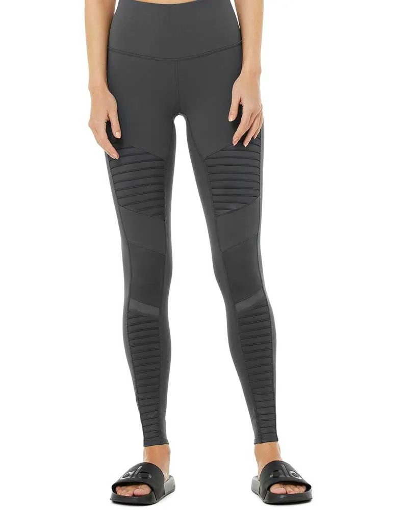 High Waist Moto Legging